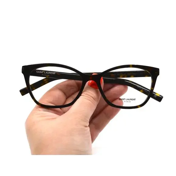 SAINT LAURENT SL 287 SLIM HAVANA AUTHENTIC EYEGLASSES FRAME - Picture 11 of 14